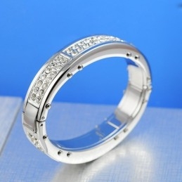 Pulseiras Masculinas De Titânio E Diamante