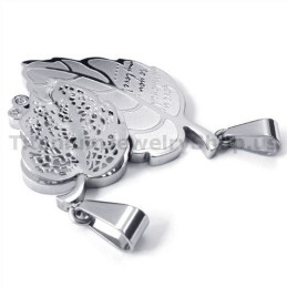 Pingentes Love You Titanium Lovers Com Correntes Sem Diamantes