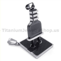 Pingentes Socket And Plug Titanium Black Lovers - Correntes Grátis