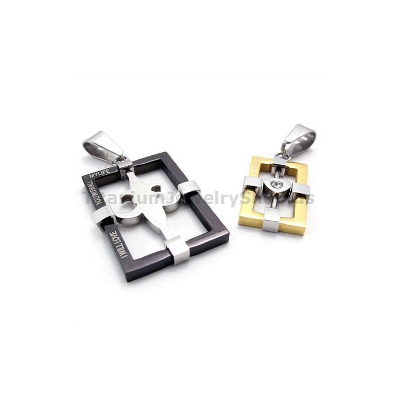 Pingentes Titanium Lovers - Correntes Grátis
