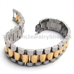 Pulseira Masculina Gloden Titanium