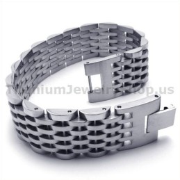 Pulseira Masculina De Titânio