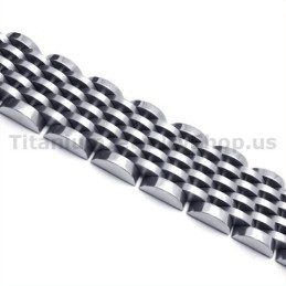 Pulseira Masculina De Titânio