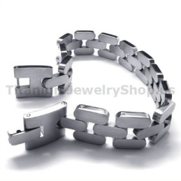 Pulseira Masculina De Titânio