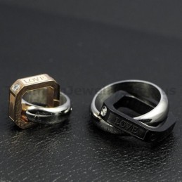 Pingentes De Titânio Com Diamantes Para Amantes - Presentes Para O Dia Dos Namorados - Correntes Grátis