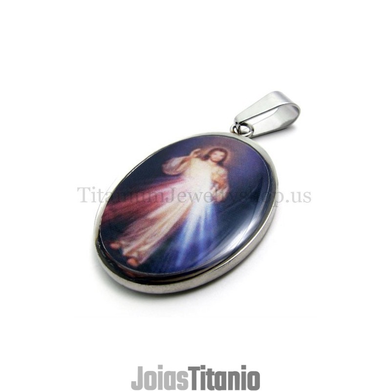 Pingente De Titânio Da Série Madonna Pingente De Titânio Da Série Madonna