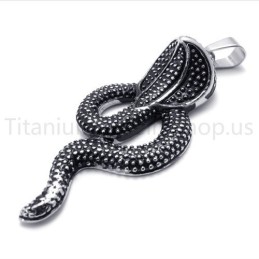 Novo Pingente Clássico King Cobra De Titânio
