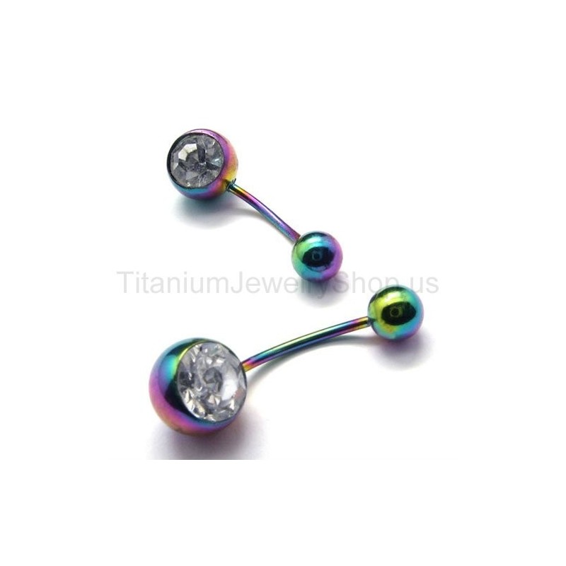 Brincos De Diamante Incrustados Em Titânio Mini Colorido Brincos De Diamante Incrustados Em Titânio Mini Colorido