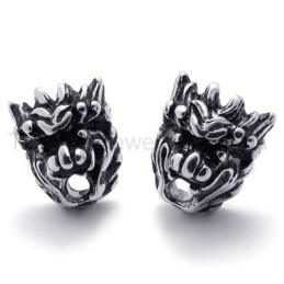 Brincos De Titânio Retrô Lion Cool