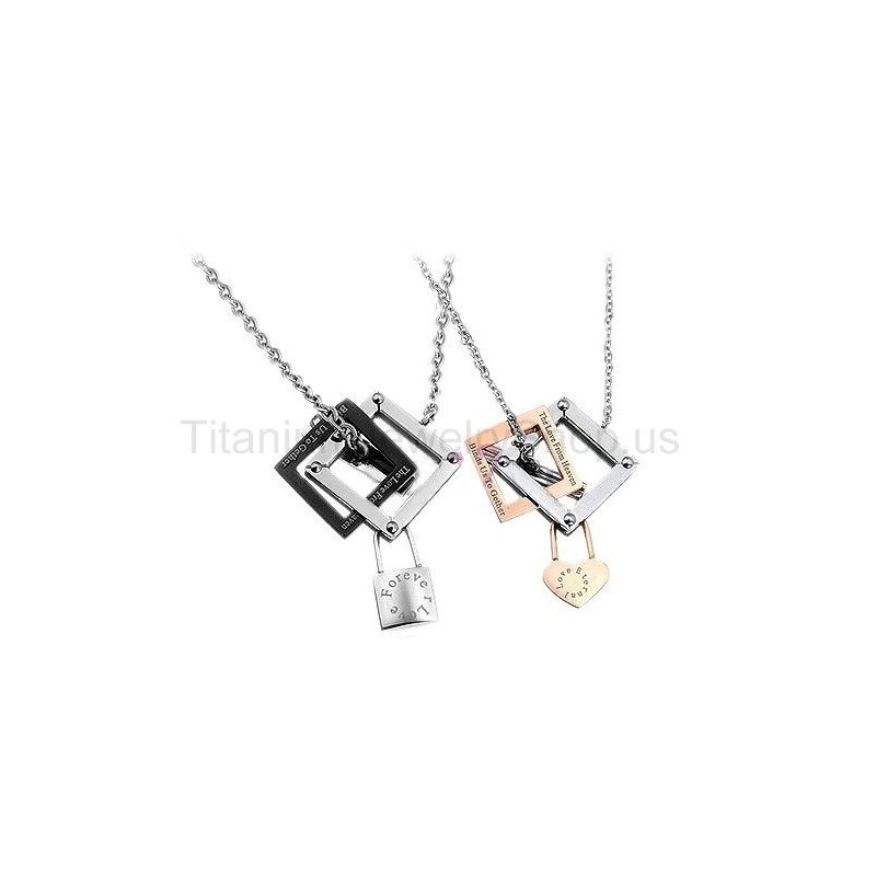 Pingentes Love Forever Titanium Lovers