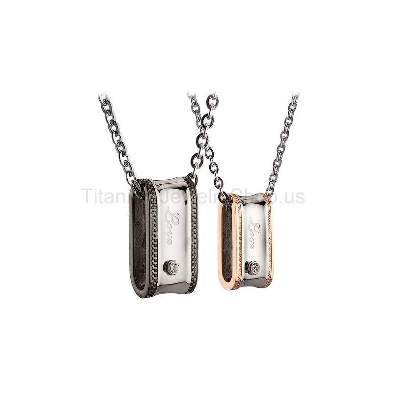 Pingentes Love Titanium Lovers