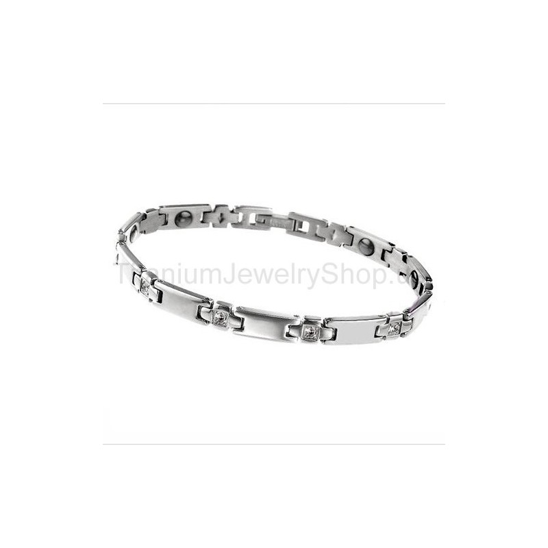 Pulseira De Titânio De 7,5 Polegadas Pulseira De Titânio De 7,5 Polegadas