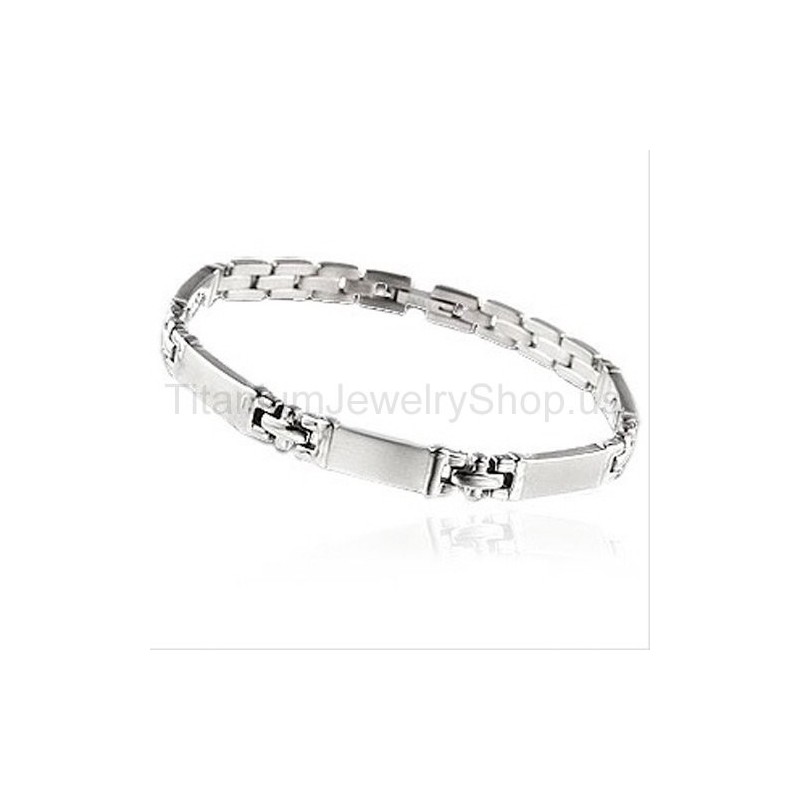 Pulseira De Titânio De 7,5 Polegadas Pulseira De Titânio De 7,5 Polegadas