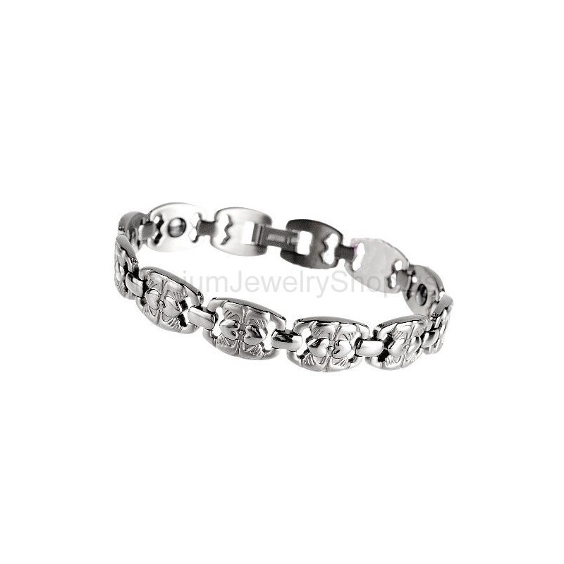 Pulseira De Titânio De 8 Polegadas Pulseira De Titânio De 8 Polegadas
