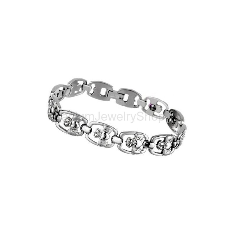 Pulseira De Titânio De 8 Polegadas