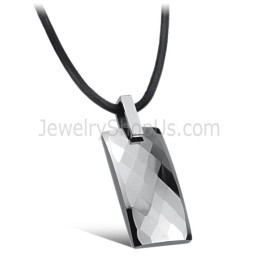 Pingente De Prata Tungstênio Com Alto Polimento C632