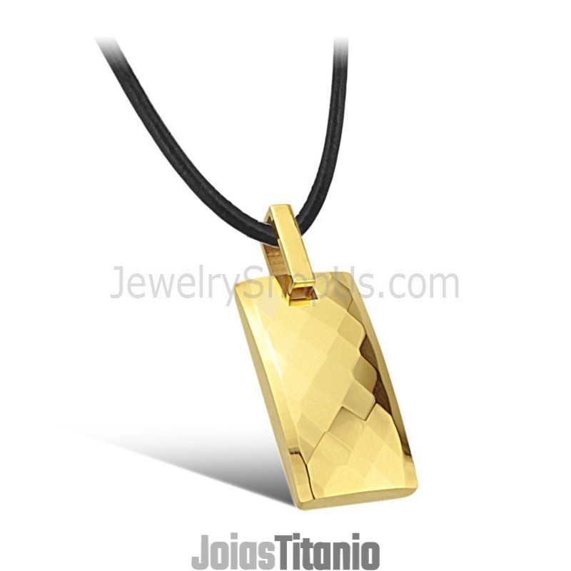 Pingente Com Design Multifacetado E Intrincado Em Ouro Tungstênio C632 Pingente Com Design Multifacetado E Intrincado Em Ouro Tungstênio C632