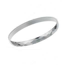 Pulseiras De Casal De Prata E Tungstênio Com Alto Polimento C890