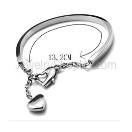 Pulseira De Tatanium Ajustável (Preto, Prata, Ouro Rosa) Bg810