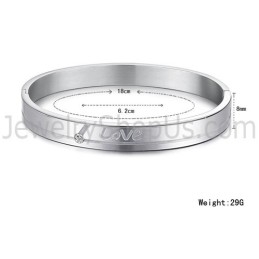 Pulseiras De Casal "Love" De Tatanium Com Strass C874