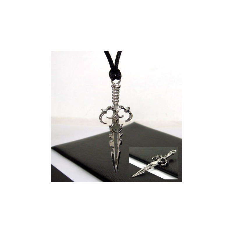 Colar Com Pingente De Titânio Puro E Cruz De Espada Cool Man Colar Com Pingente De Titânio Puro E Cruz De Espada Cool Man