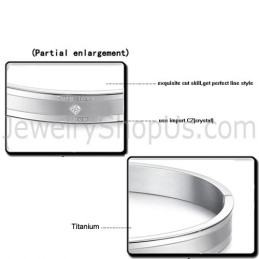 Pulseiras De Casal Tatanium "Ture Love Forever" Com Strass C861