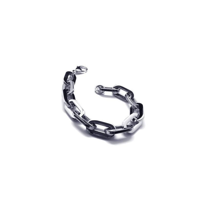 Pulseira De Elos Com Pingentes De Titânio Puro Para Meninos Pulseira De Elos Com Pingentes De Titânio Puro Para Meninos