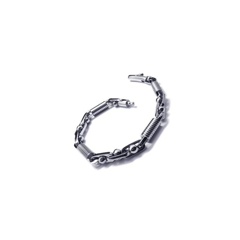 Pulseira De Pingente De Prata 316L De Titânio Puro Para Meninos