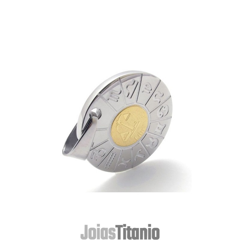 Pingente De Titânio Libra Pingente De Titânio Libra