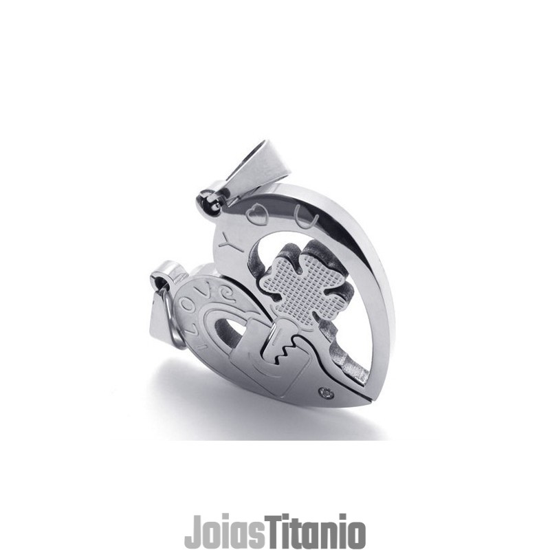 Pingente De Titânio Para Amantes Pingente De Titânio Para Amantes