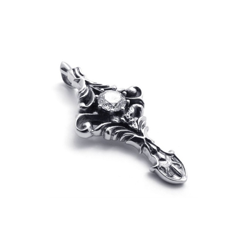 Pingente De Diamante De Titânio