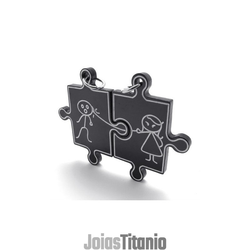 Pingente De Titânio Black Lovers Pingente De Titânio Black Lovers