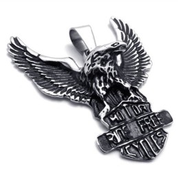 Pingente De Titânio Eagle