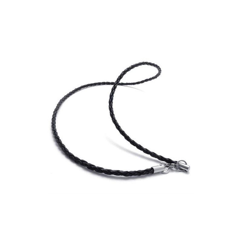Colar De Titânio Preto De 20 Polegadas Colar De Titânio Preto De 20 Polegadas