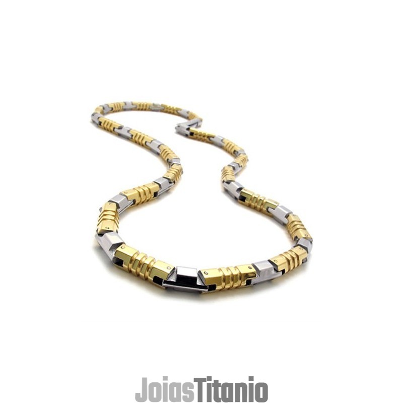 Colar De Titânio De 20 Polegadas