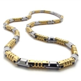 Colar De Titânio De 20 Polegadas