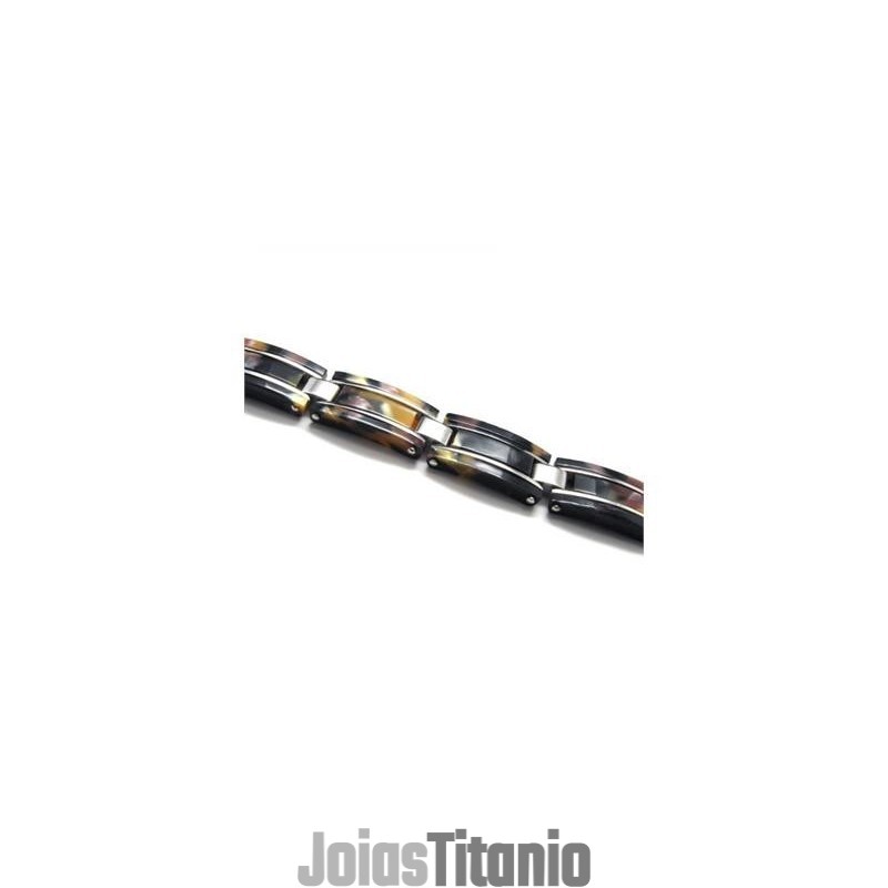 Pulseira De Borracha De Titânio Puro Para Meninos Masculinos
