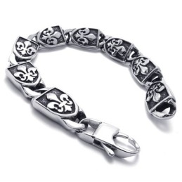 Pulseira De Titânio De 8,5 Polegadas