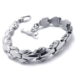 Pulseira De Titânio De 8,9 Polegadas
