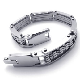 Pulseira De Titânio De 8,7 Polegadas