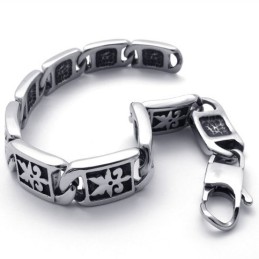 Pulseira De Titânio De 8,9 Polegadas