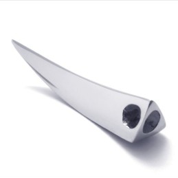 Pingente De Dente De Lobo De Titânio