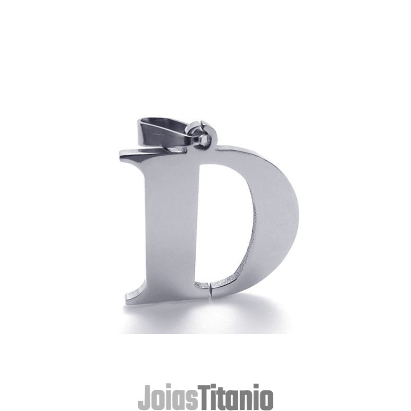 Pingente De Titânio Para "D"