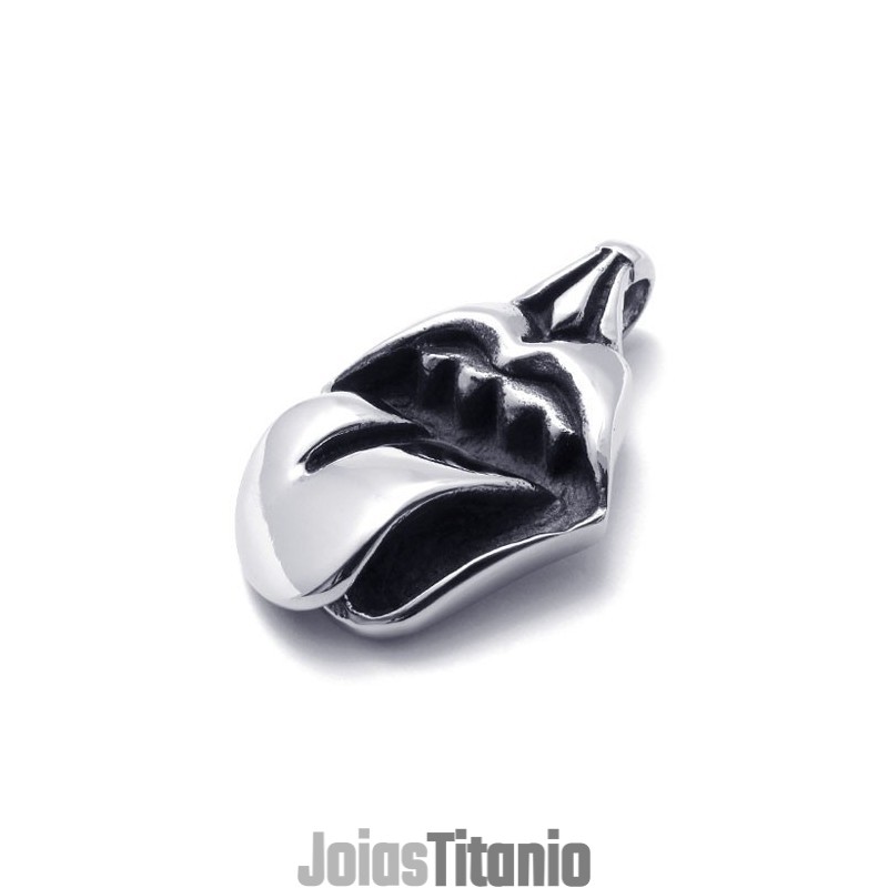 Pingente De Língua De Titânio