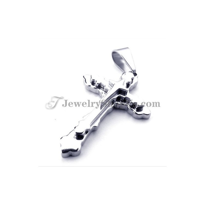 Pingente De Cruz De Titânio Da Moda Para Mulheres Pingente De Cruz De Titânio Da Moda Para Mulheres