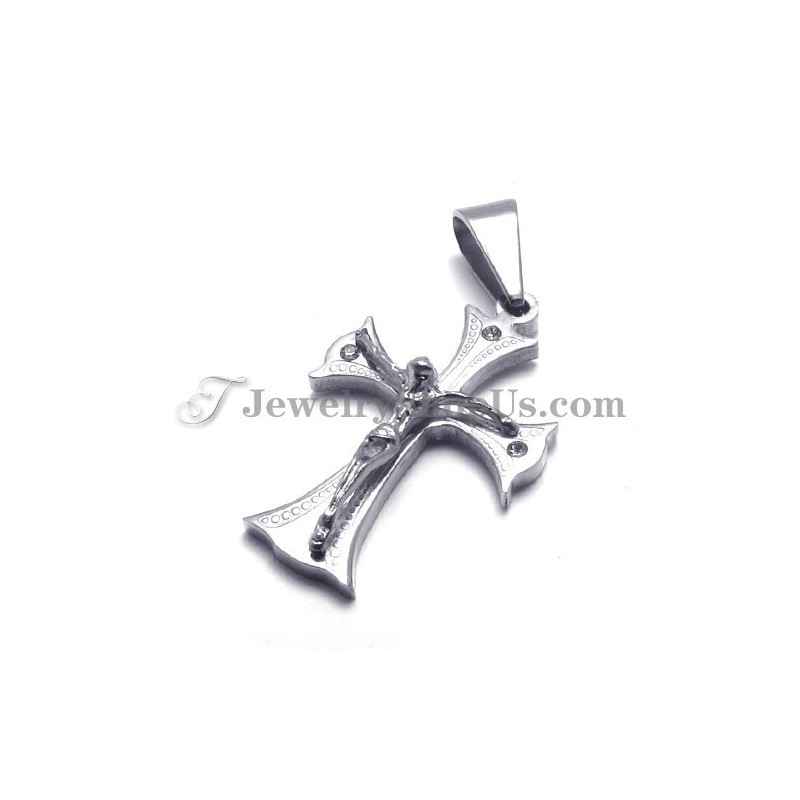 Pingente De Cruz De Titânio Para Jesus, Feminino, Da Moda