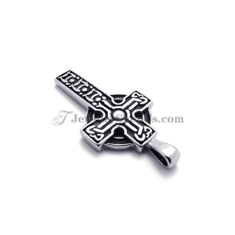 Pingente Elegante Em Forma De Cruz De Titânio Pingente Elegante Em Forma De Cruz De Titânio