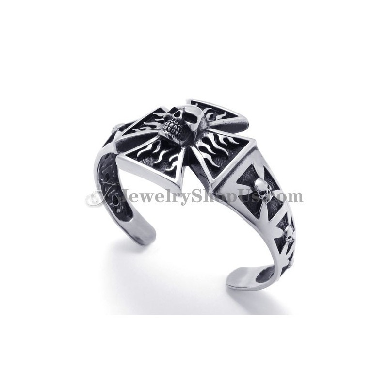 Pulseira Fashion Cross Titanium
