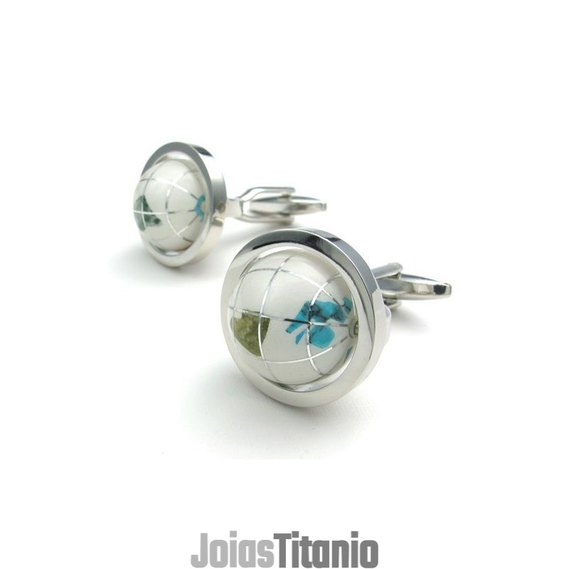 Abotoaduras De Titânio De Qualidade Confiável E Coloridas Com Formato Elegante