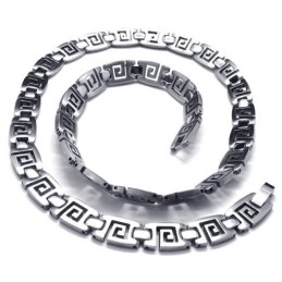 Fabricação Habilidosa, Cores Brilhantes, Excelente Qualidade, Conjunto De Joias De Titânio, Incluindo Colar E Pulseira